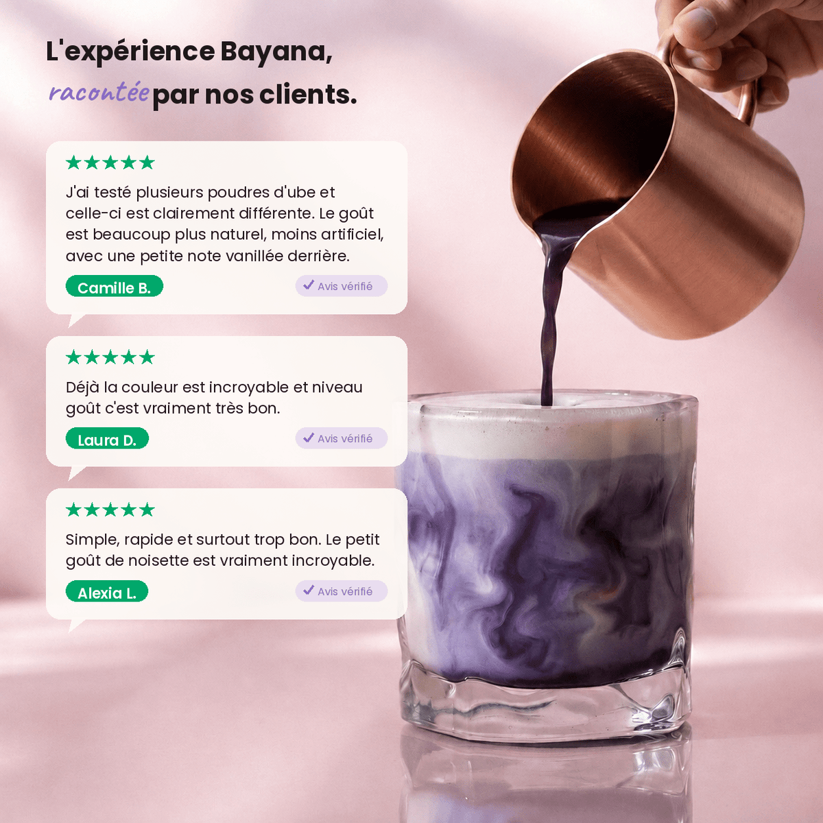 Poudre impériale d'ube - Bayana